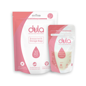 Dula Breastmilk Storage Bags 30 Bags 3oz/90ml